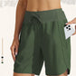 Women's High-Waisted Quick-Dry Athletic Shorts