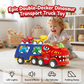 ✨Day Sale 50% OFF🎉Double-Decker Dinosaur Transport Truck Toy