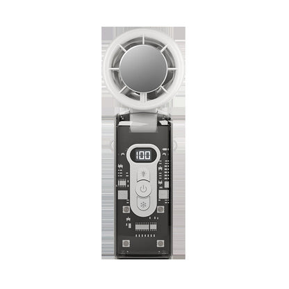 ⏳LAST DAY SALE ONLY￡13.99!!❄️IceCool™ 🇬🇧 3-in-1 Handheld Fan – 100 Speeds & 13,000 RPM Turbo Breeze ❄️ | Built-in LED Torch + SOS Mode 🔦 | 1800mAh Battery | Foldable, Transparent & Perfect for UK Festivals, Commutes & Heatwaves ☀️🇬🇧