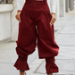 💗LAST DAY SALE 60% OFF⚡Women's Pleated Lantern Pants with Ruffled Cuffs