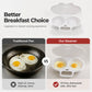 ⏰Last Day Special Price ￡6.99!!⏰🔥Microwave Egg Poacher – Dual-Cavity Steamer, Rapid Heating, Non-Stick PP – Ideal for Home, Office & Travel! 🔥