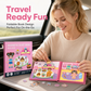 🏆Last Day Promotion：ONLY ￡6.99!!🎁📱Kids Magnetic Quiet Book Folding Puzzle Scene Early Educational Toy for Boys Girls