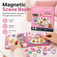 🏆Last Day Promotion：ONLY ￡6.99!!🎁📱Kids Magnetic Quiet Book Folding Puzzle Scene Early Educational Toy for Boys Girls