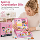 🏆Last Day Promotion：ONLY ￡6.99!!🎁📱Kids Magnetic Quiet Book Folding Puzzle Scene Early Educational Toy for Boys Girls