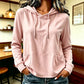 🔥LAST DAY SALE ONLY ￡14.99!!👚Women's Casual Hoodie with Drawstring & Pockets