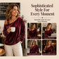 ⏳LIMITED OFFER 50% OFF🌞Women's Off Shoulder Loose Pullover Top