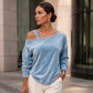 ⏳LIMITED OFFER 50% OFF🌞Women's Off Shoulder Loose Pullover Top