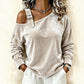 ⏳LIMITED OFFER 50% OFF🌞Women's Off Shoulder Loose Pullover Top