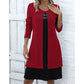 💗LAST DAY SALE 60% OFF⚡50K+ SOLD💕Women's Casual Ribbed Knit Long Sleeve Dress