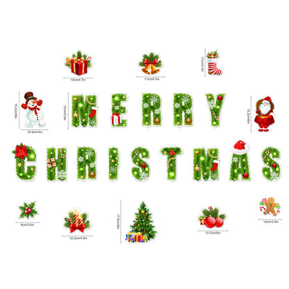 ⏰Last Day Special Price ￡6.99!!⏰🔥Christmas 3D Cartoon Magnetic Sticker