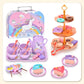 📢Hot Sale 50% OFF⏰Unicorn Castle Pretend Teapot Set