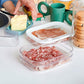 📢Hot Sale 50% OFF⏰Food Storage Containers with Lid Clear Fridge Crisper