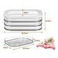 📢Hot Sale 50% OFF⏰Food Storage Containers with Lid Clear Fridge Crisper