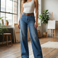 💞Last Day Promotion 49% OFF👖Women's High-Waist Wide-Leg Denim Jeans