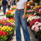 💞Last Day Promotion 49% OFF👖Women's High-Waist Wide-Leg Denim Jeans