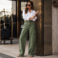 🌸LAST DAY SALE ONLY ￡21.99!!🌻Women's Loose Stretchy Cargo Pants