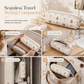 🧺Portable Quilted Travel Storage Bag with Handle for Hair Dryer Curling Iron and Hair Straightener